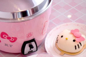 sanrio daily ✨ on X: hello kitty rice cooker 💫