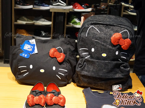 vans checkerboard hello kitty backpack